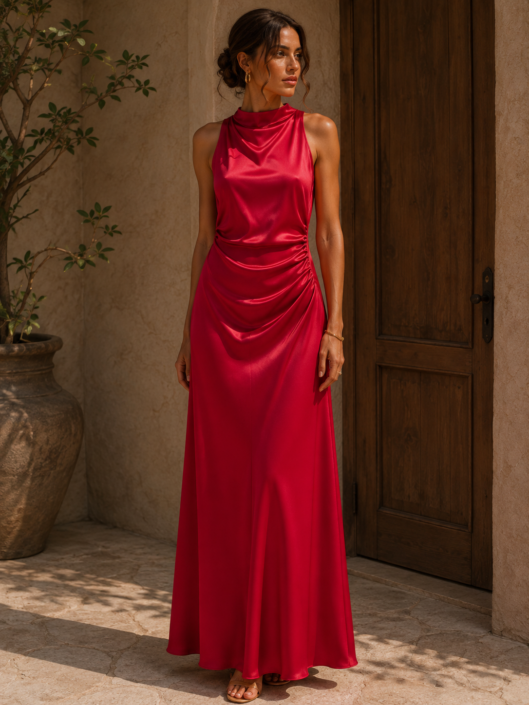 Vestido Livia de Satén