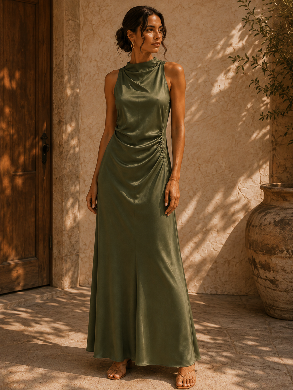 Vestido Livia de Satén