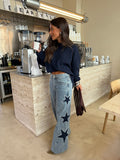 Jeans Estrellas Azul - foto 1