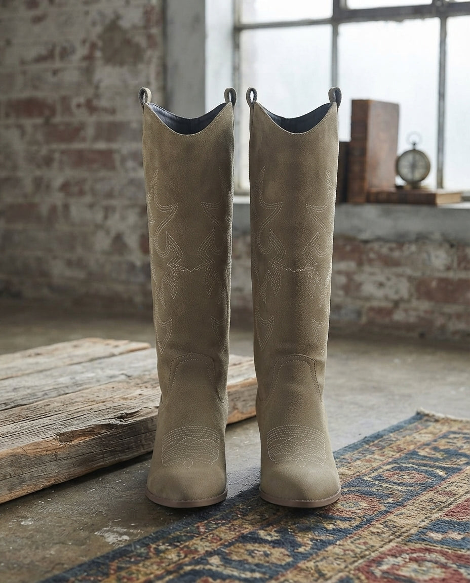 Botas Camperas Slouchy Caña Alta - foto 1
