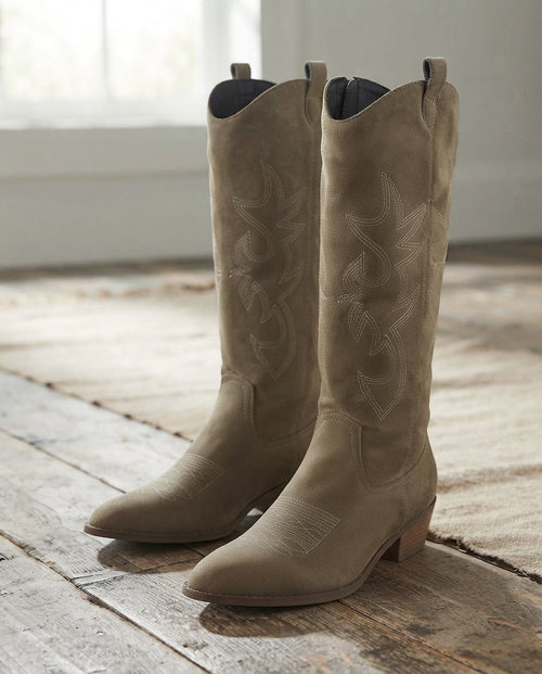 Botas Camperas Slouchy Caña Alta - foto 2