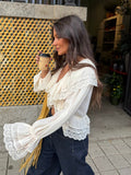 Blusa Encaje Crema - foto 1