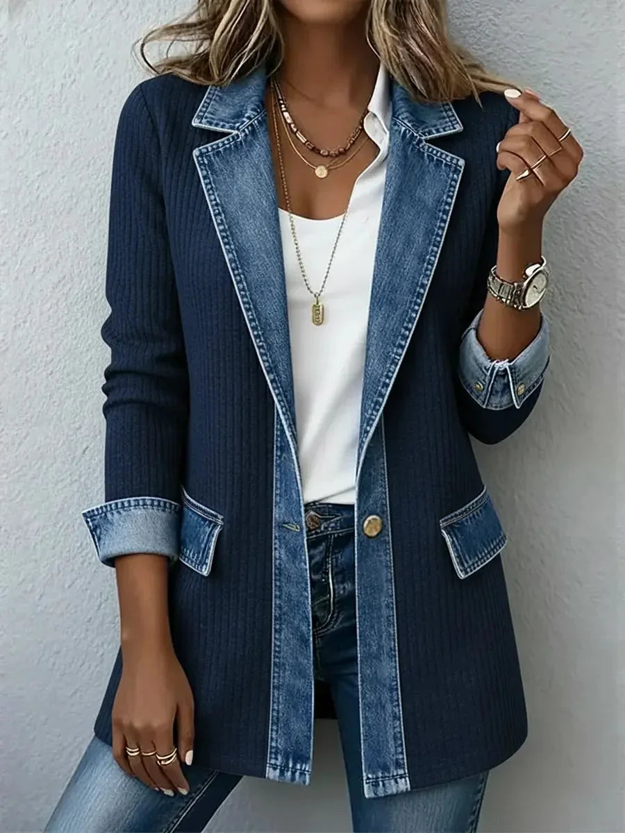Valen Chaqueta Patchwork