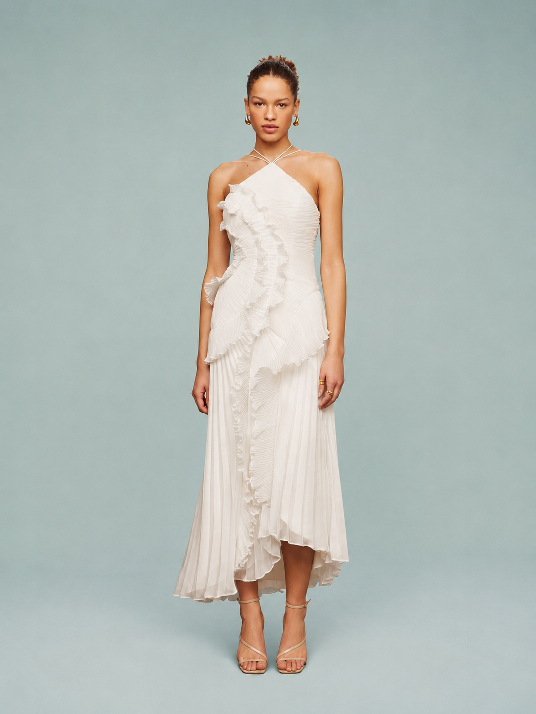 Serelina Vestido Maxi - Blanco
