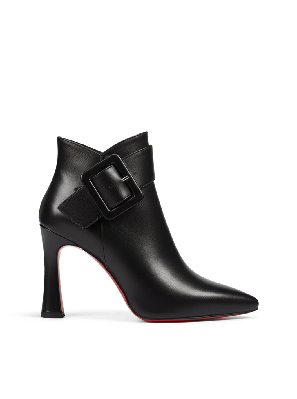 Botines Maxi Hebilla - Negro