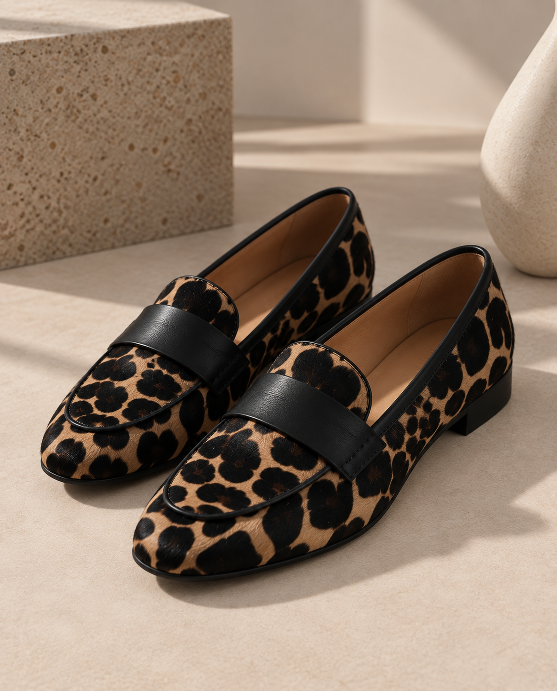 Vera | Mocasín Estampado Jirafa