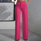 Pantalón Cintura Alta Rosa