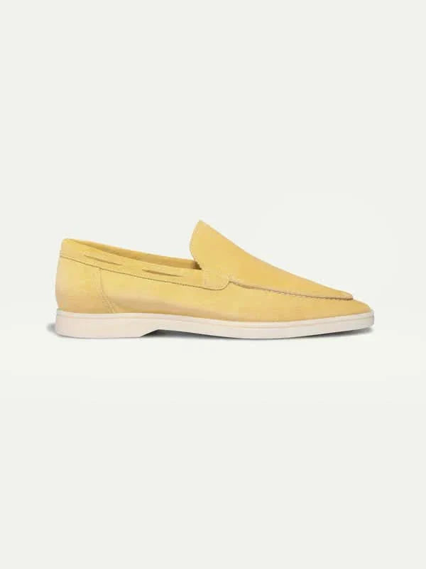 Mocásin de Ante - Amarillo Cítrico