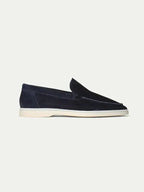 Mocásin de Ante - Azul Marino